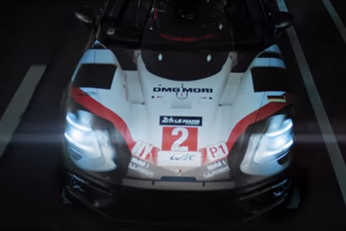 【動画】 ポルシェ 919ハイブリッドが夜の街を疾走？