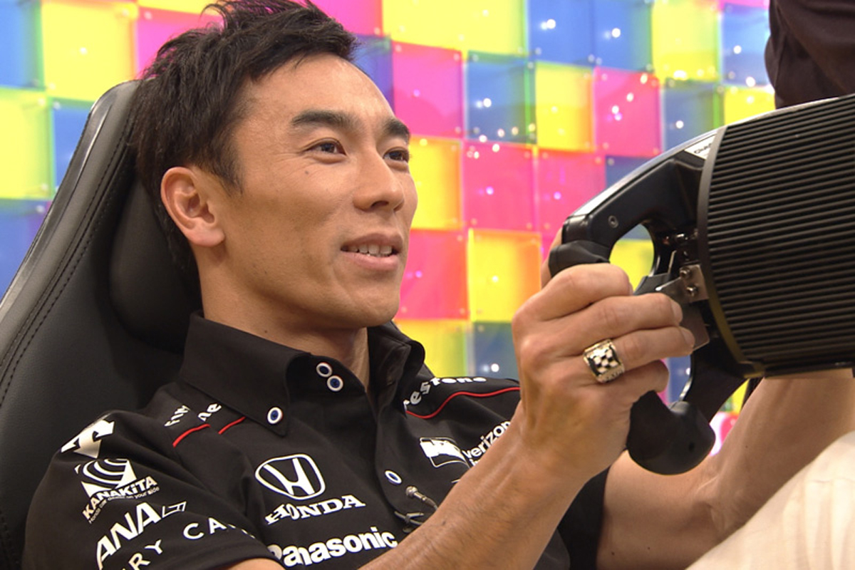 佐藤琢磨、嵐の相葉雅紀が司会のNHK総合「グッと!スポーツ」に出演