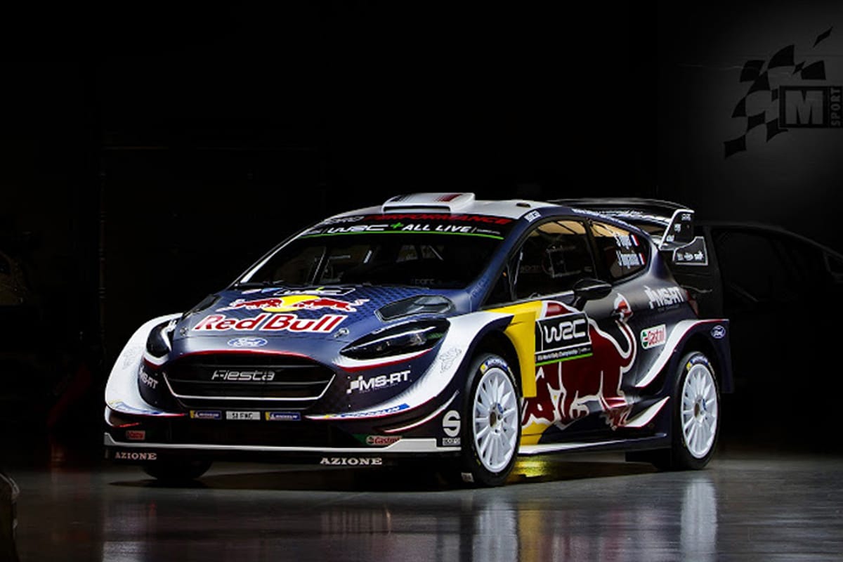 【WRC】 Mスポーツ・フォード、2018年仕様フィエスタWRCを公開