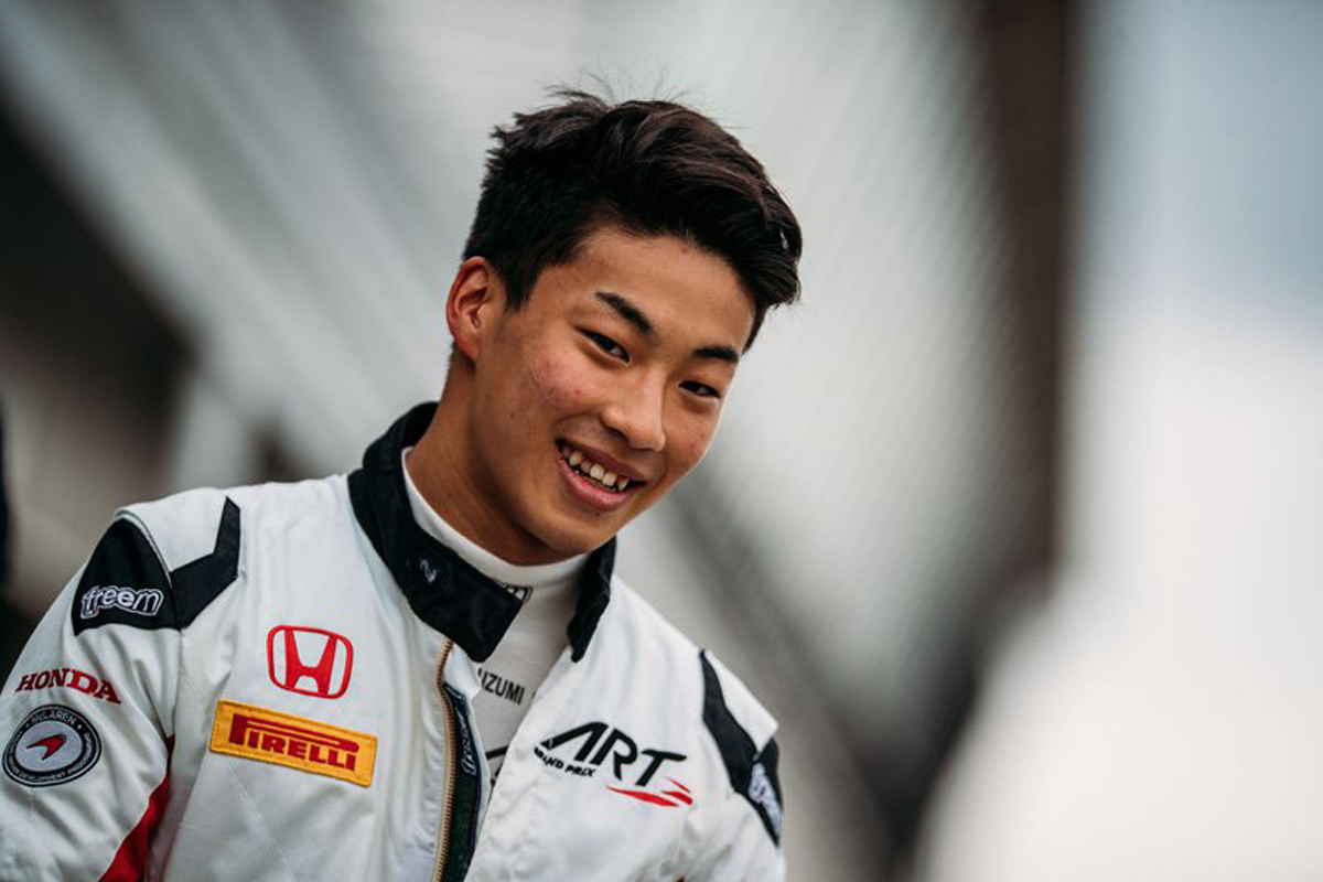 福住仁嶺、2018年はアーデン・インターナショナルからF2に参戦