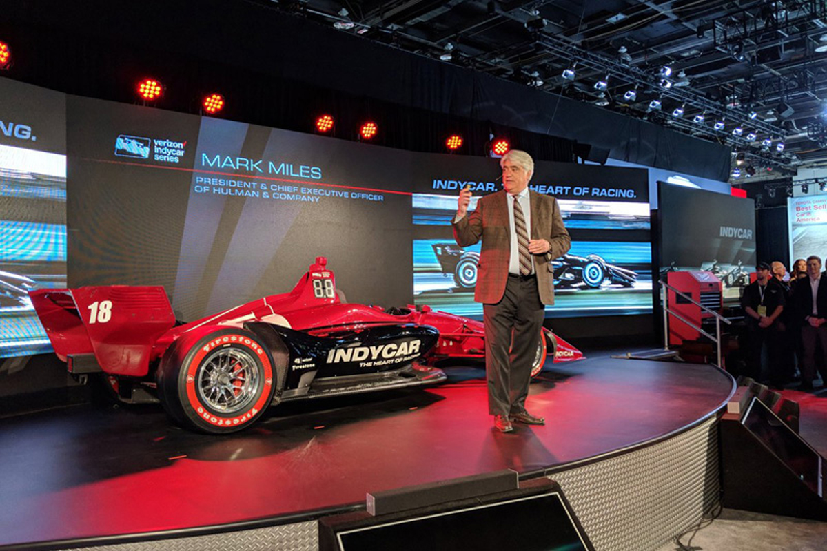 インディカー、2018年マシンを北米国際自動車ショーで正式にお披露目