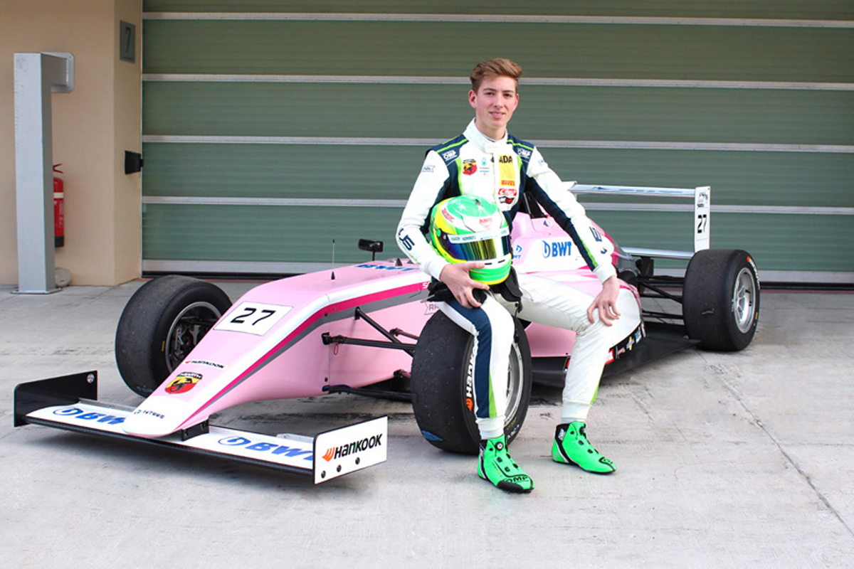 ラルフ・シューマッハの息子デビッドがF4でシングルシーターデビュー