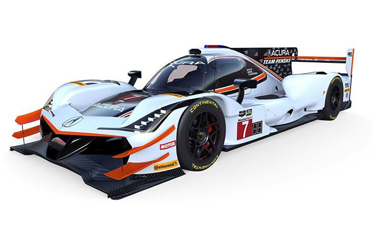 【IMSA】 アキュラ/ペンスキー、『ARX-05 DPi』のカラーリングを公開