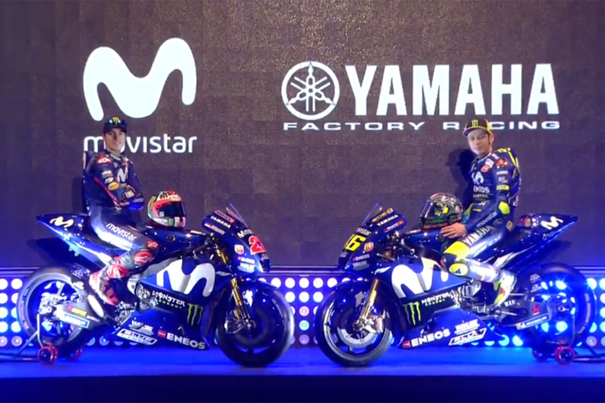 【MotoGP】 ヤマハ、2018年マシン『YZR‐M1』を発表