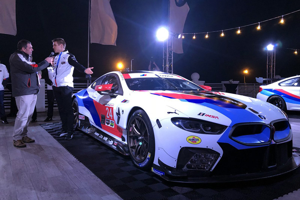【IMSA】 BMW、2018年参戦マシン『M8 GTE』をお披露目