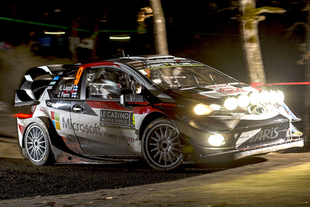 【WRC】 トヨタ：第1戦 ラリー・モンテカルロ 初日レポート