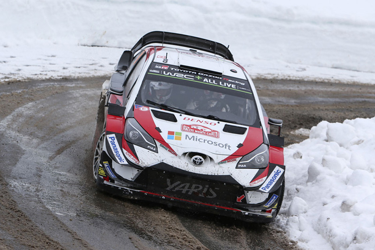 【WRC】 トヨタ:第1戦 ラリー・モンテカルロ 3日目レポート