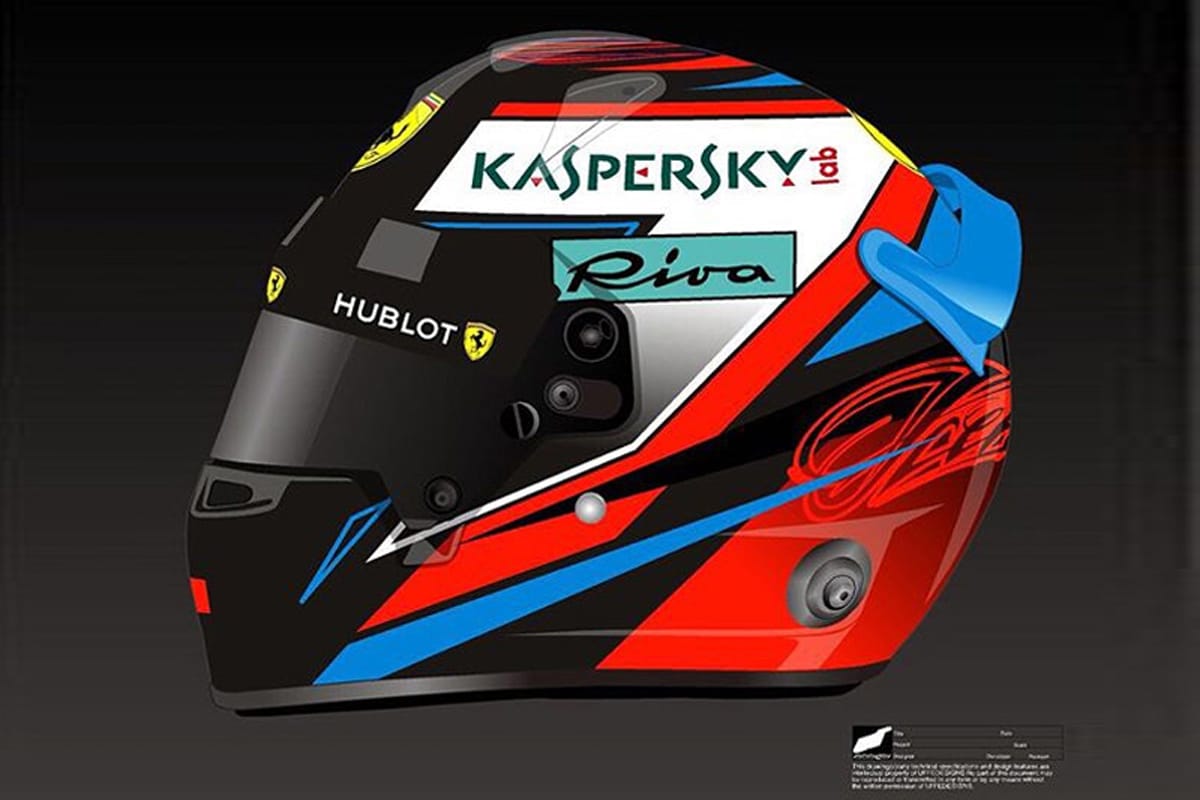 キミ・ライコネン、2018年のF1ヘルメットのデザインを公開