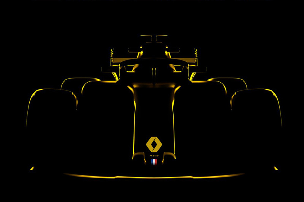 ルノーF1、2018年F1マシン『R.S.18』を2月20日に発表