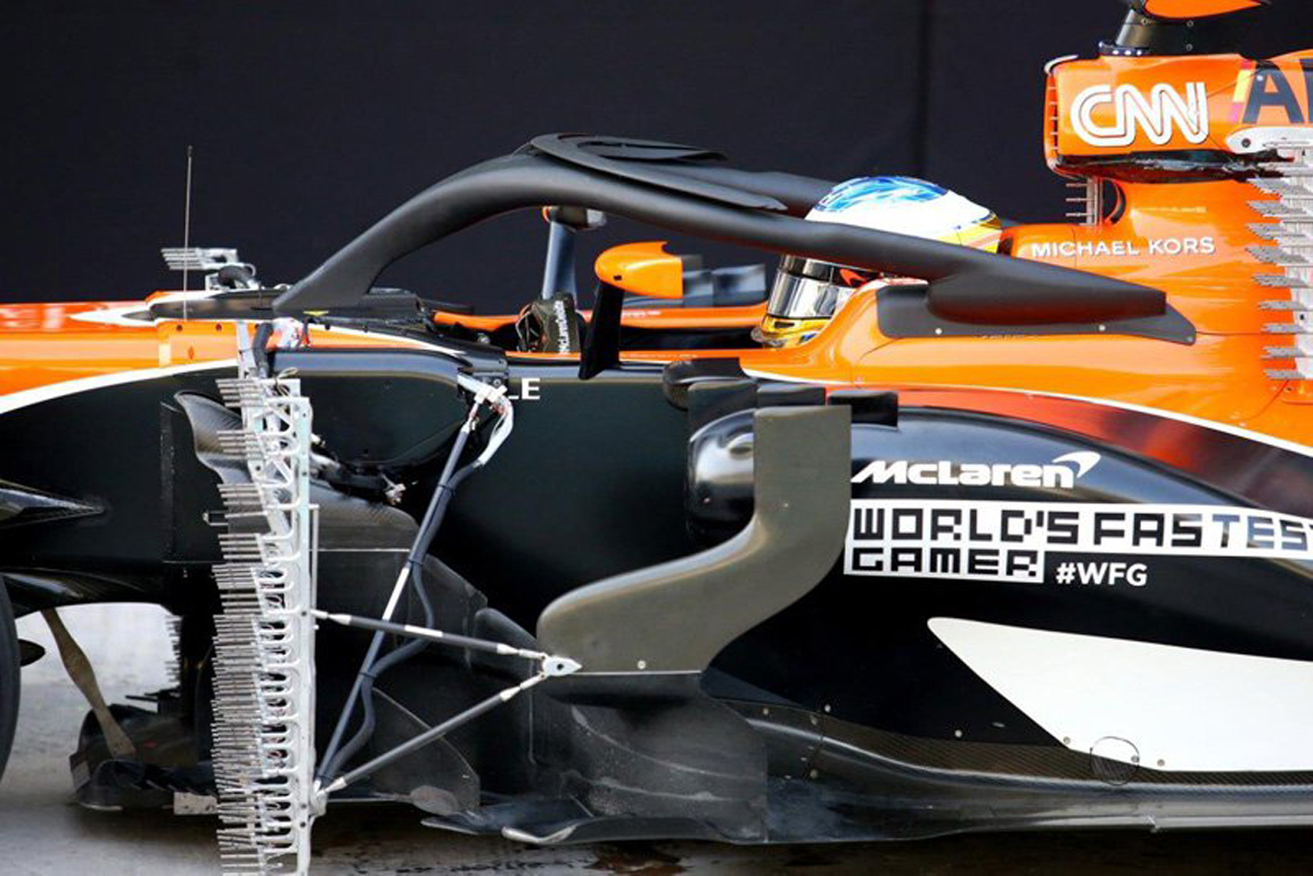 マクラーレン 「Haloは空力パフォーマンスに新たなチャンスを切り開く」