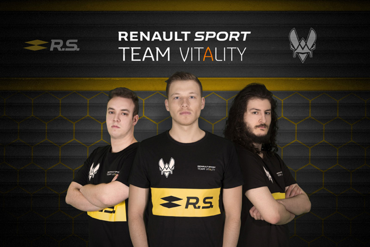 ルノーF1、eスポーツのチーム『Renault Sport Team Vitality』を設立