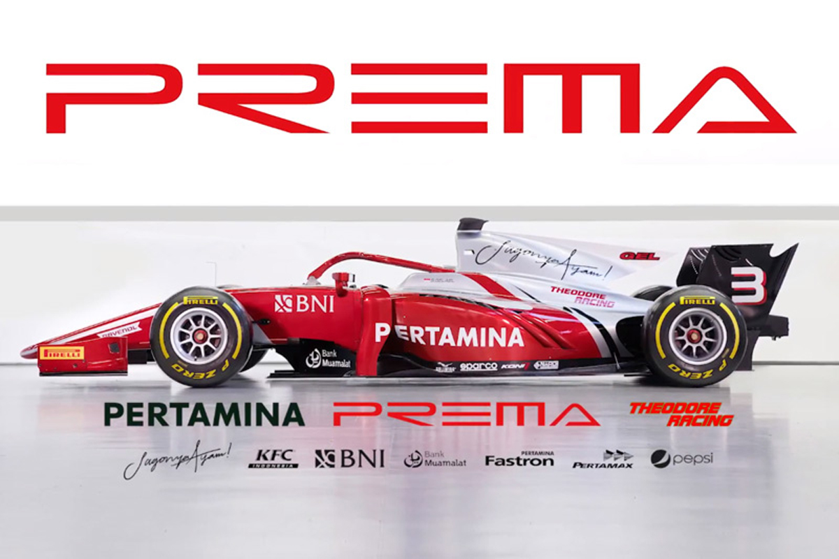 【F2】 プレマ、Haloを搭載した2018年マシンのカラーリングを公開