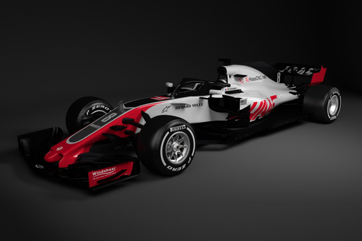 ハースF1チーム 「VF-18は昨年マシンの進化版」