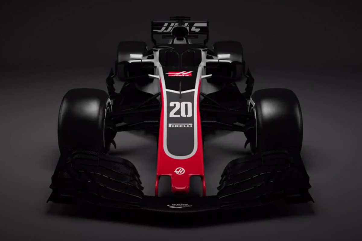 ハースF1チーム、2018年F1マシン『VF-18』を公開