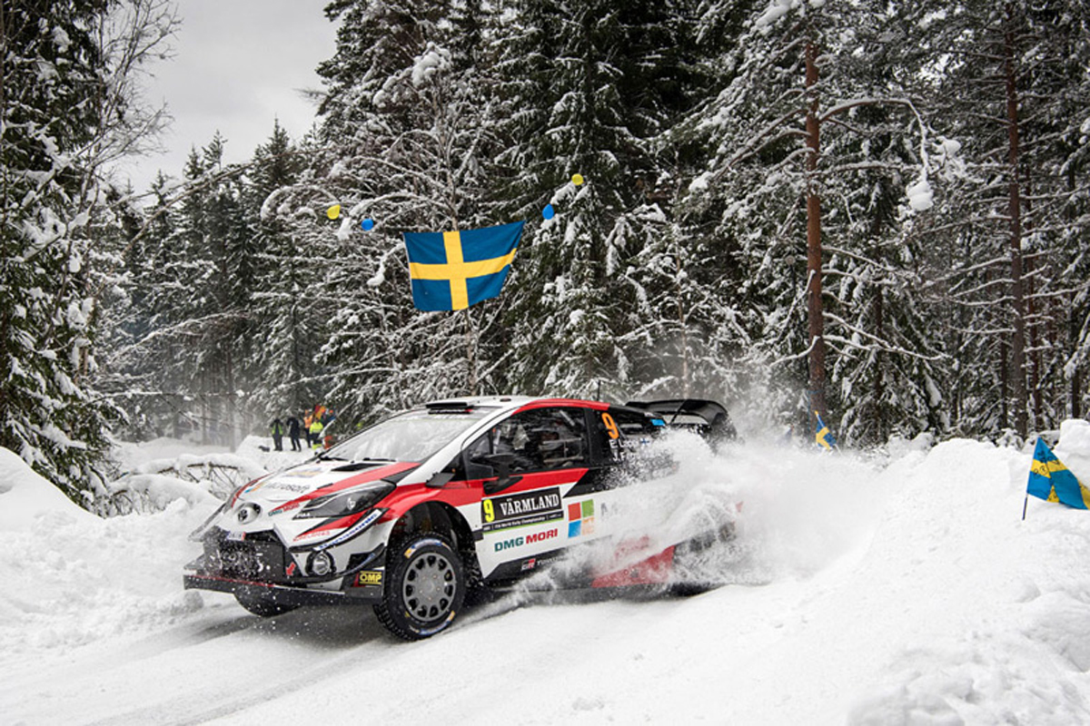 【WRC】 トヨタ:第2戦 ラリー・スウェーデン 初日レポート