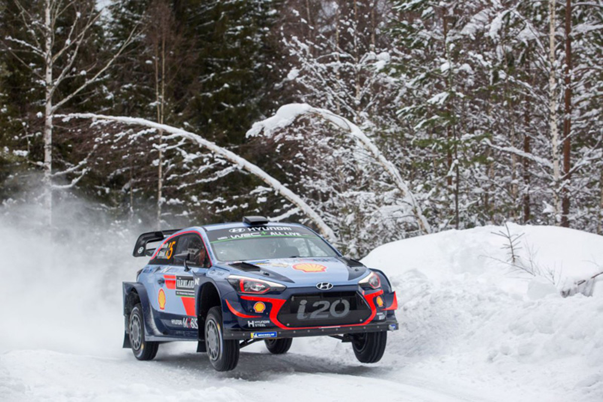【WRC】 ラリー・スウェーデン：T.ヌービルがシェイクダウン首位