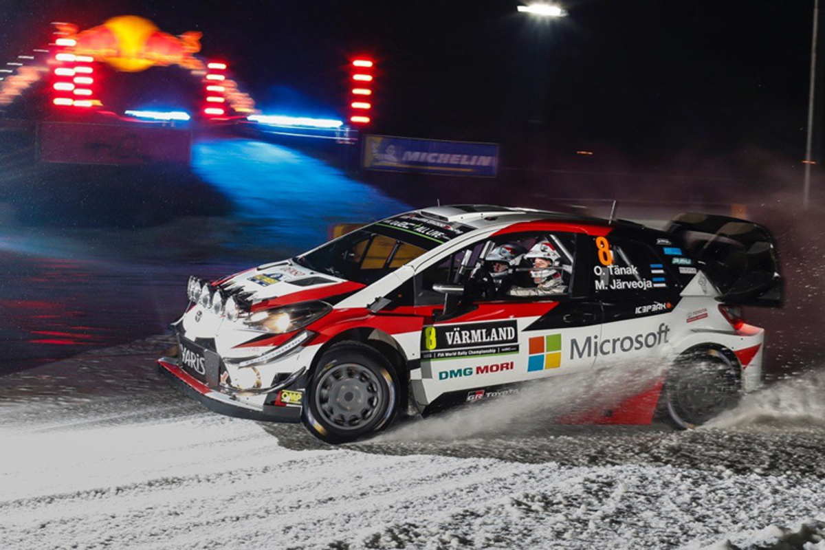 【WRC】 ラリー・スウェーデン:トヨタのオット・タナックが首位発進
