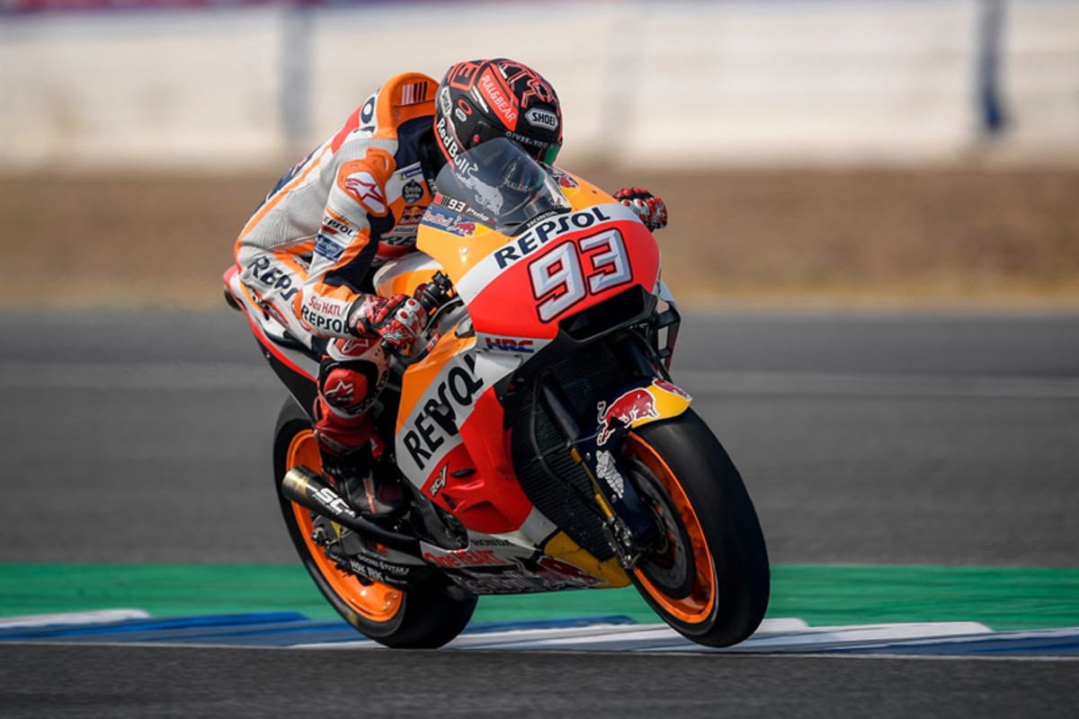 【MotoGP】 2018年 タイ公式テスト2日目：レプソル・ホンダがワン・ツー