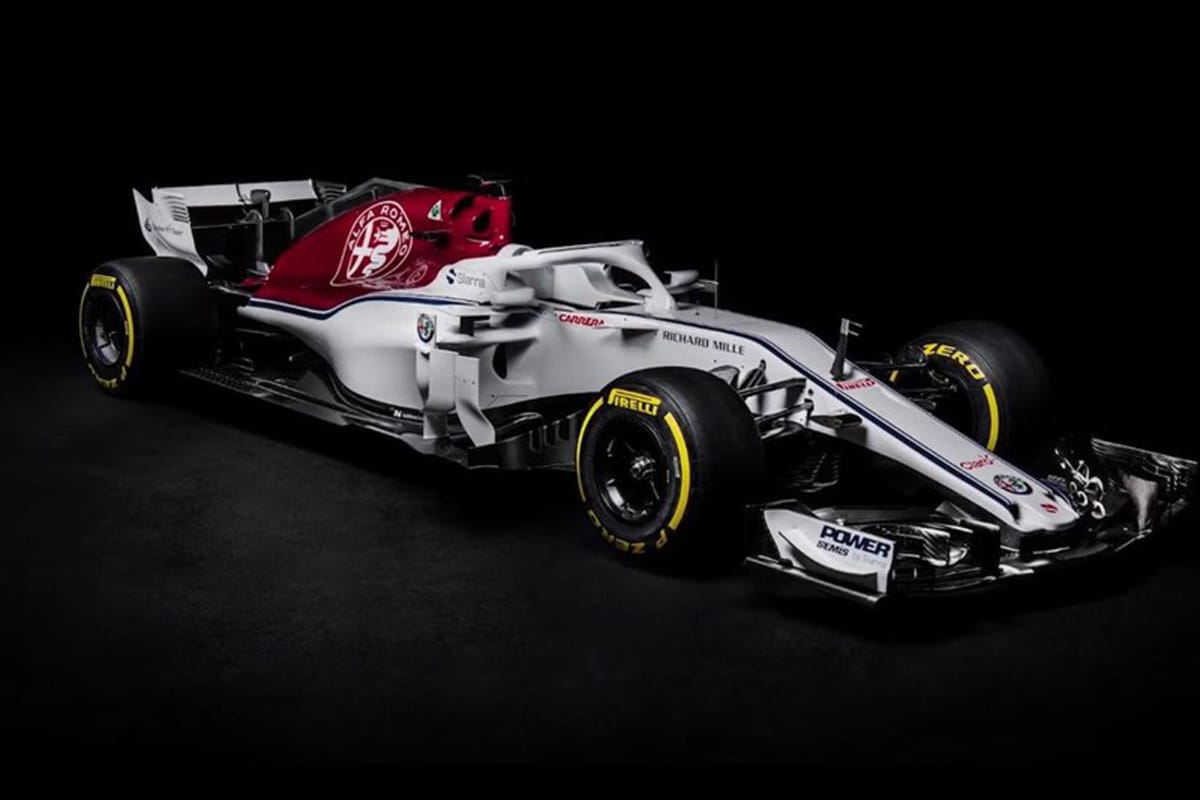 アルファロメオ・ザウバー、2018年F1マシン『C37』を発表