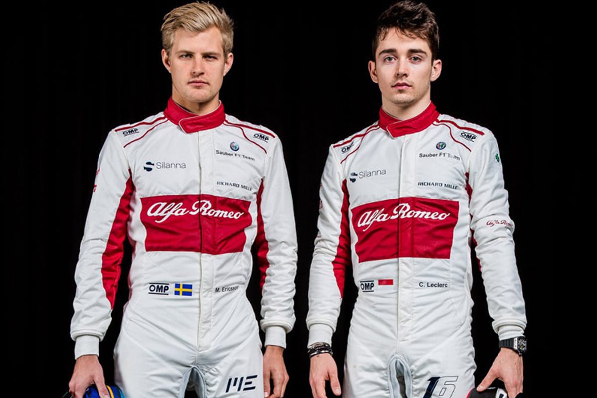 アルファロメオ・ザウバー、2018年のF1レーシングスーツを公開