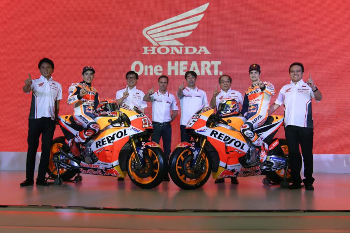 【MotoGP】 レプソル・ホンダ、2018年版カラーリングのマシンを公開