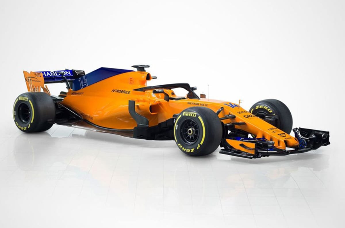 マクラーレン、2018年F1マシン『MCL33』を発表