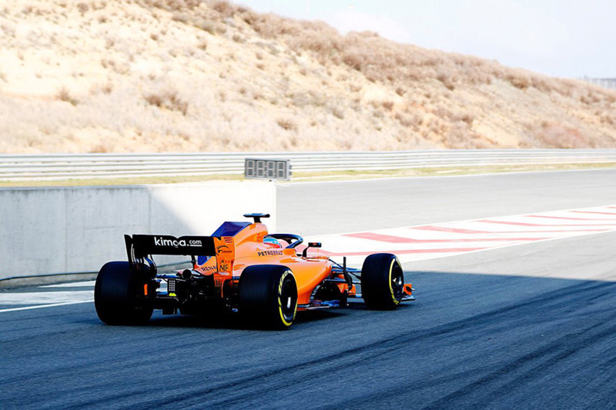 2018年 第1回 F1バルセロナ合同テスト： ドライバー走行スケジュール