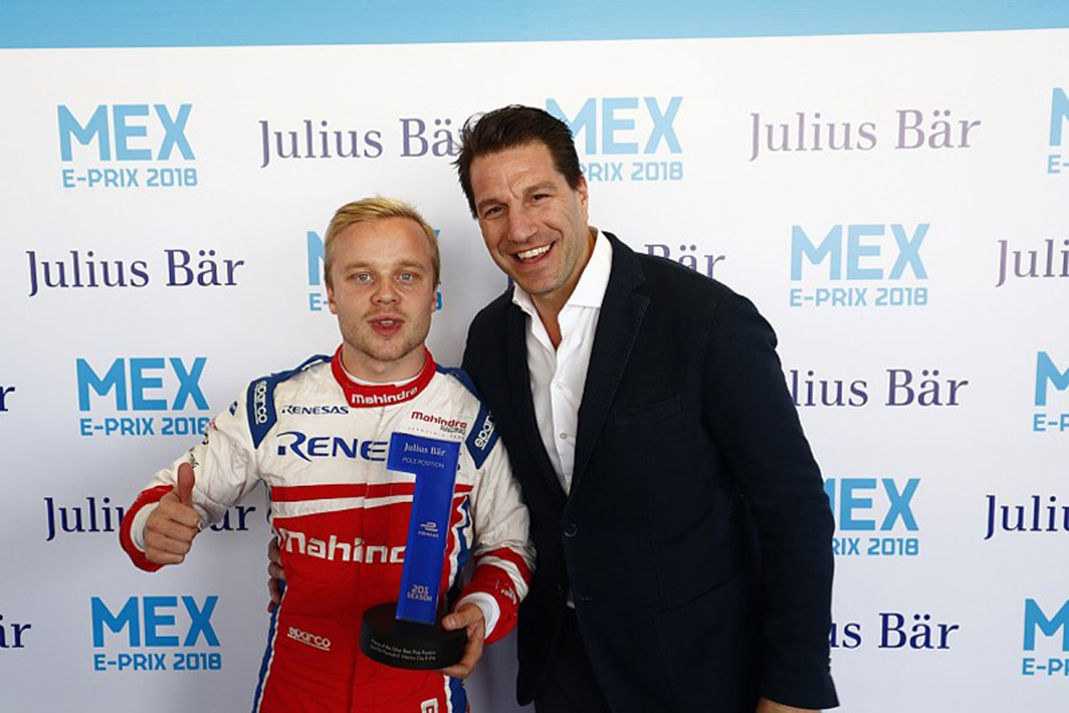 【フォーミュラE】 メキシコシティePrix:ローゼンクヴィストがポール