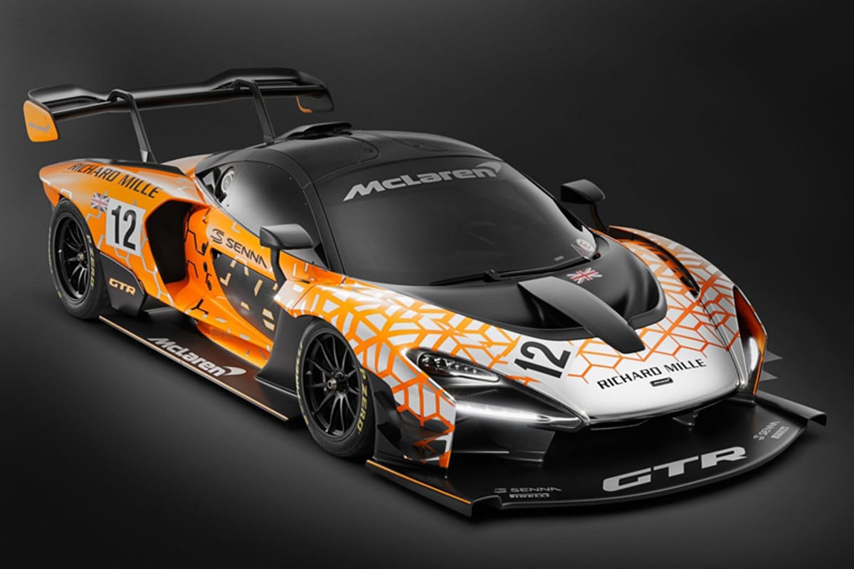 マクラーレン、『マクラーレン・セナ GTR コンセプト』を披露