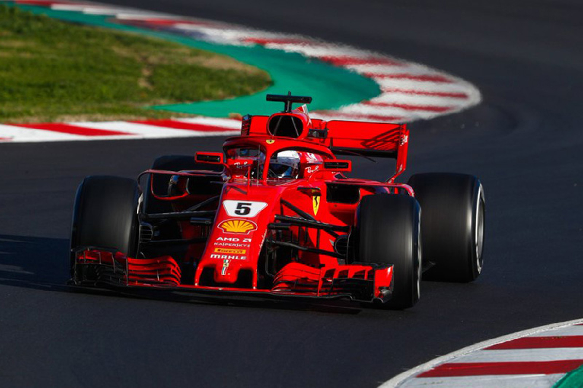 F1バルセロナテスト1日目 結果：セバスチャン・ベッテルがトップタイム
