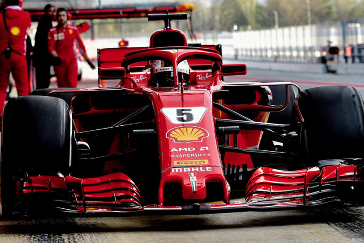 F1バルセロナテスト3日目:セバスチャン・ベッテルが1分17秒台突入!