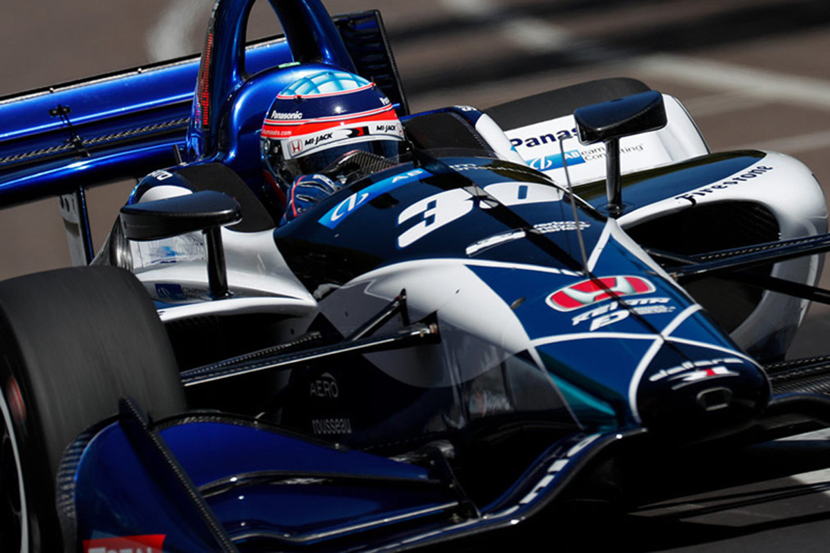 【インディカー】 開幕戦セントピーターズバーグ 初日:佐藤琢磨は10番手