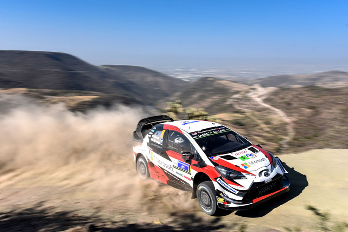 【WRC】 トヨタ:ラリー・メキシコ 2日目レポート