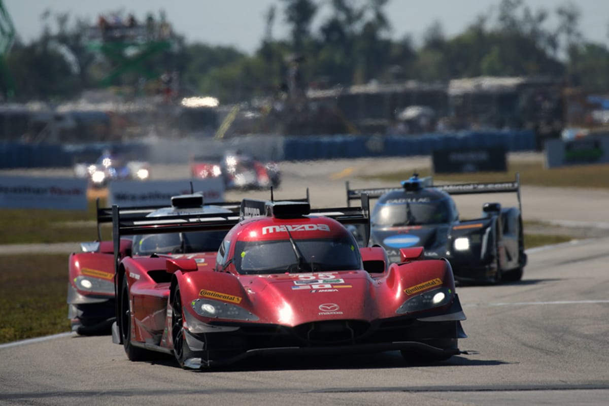 【IMSA】 マツダ、セブリングの表彰台を目前にトラブル発生