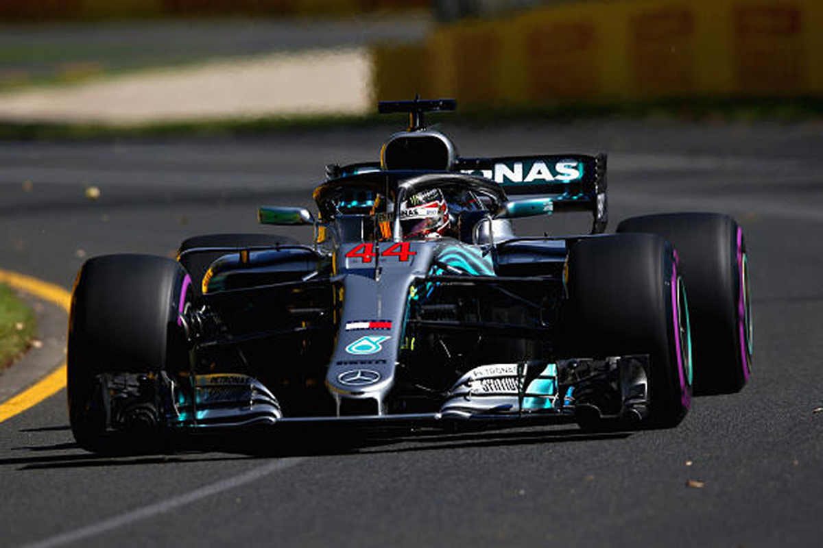 F1オーストラリアGP フリー走行1回目：ルイス・ハミルトンが最速タイム