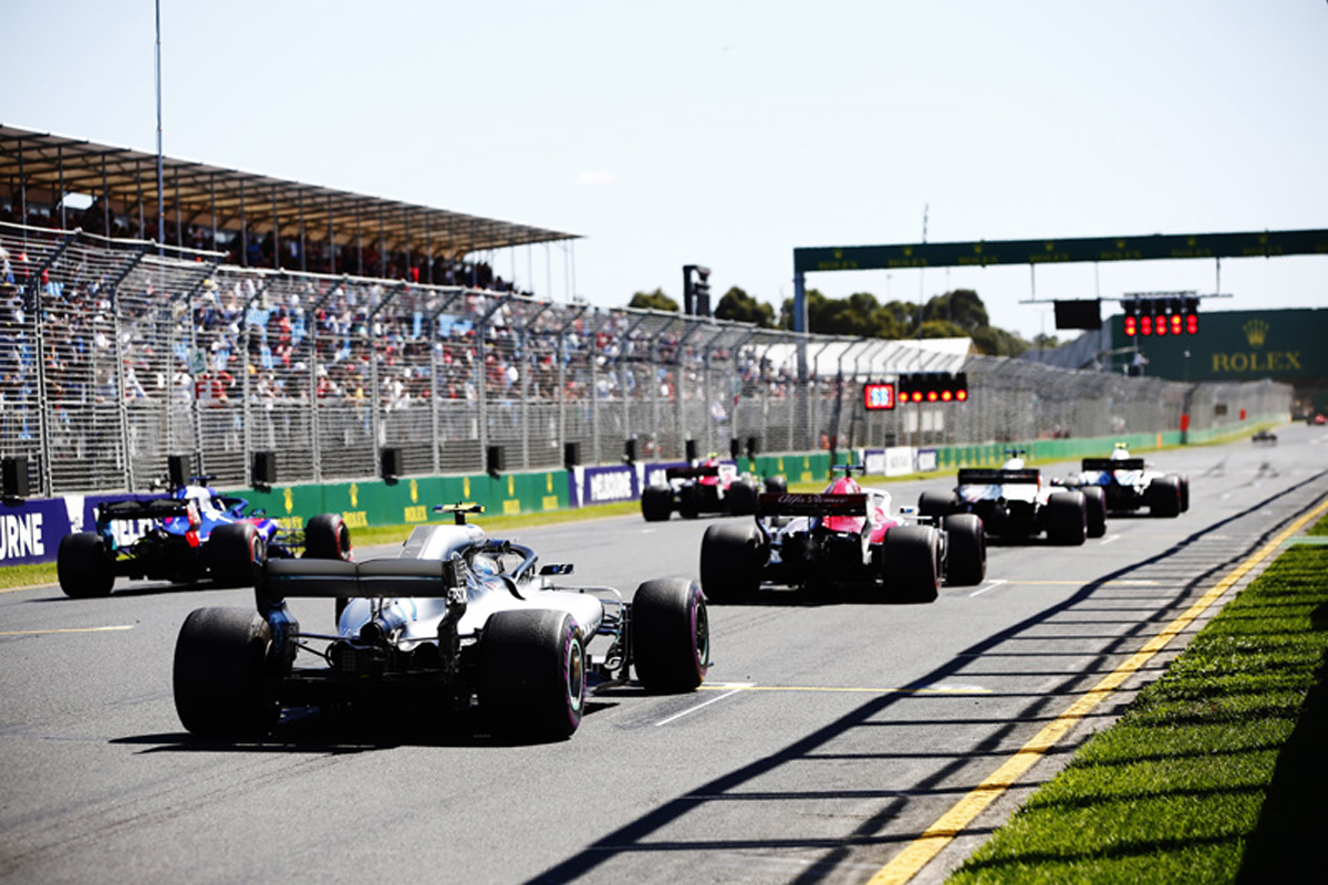 F1オーストラリアGP:決勝スターティンググリッド