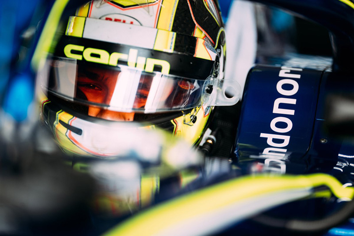 【F2】 ランド・ノリス、マクラーレンのF1シミュレーターで開幕戦に準備