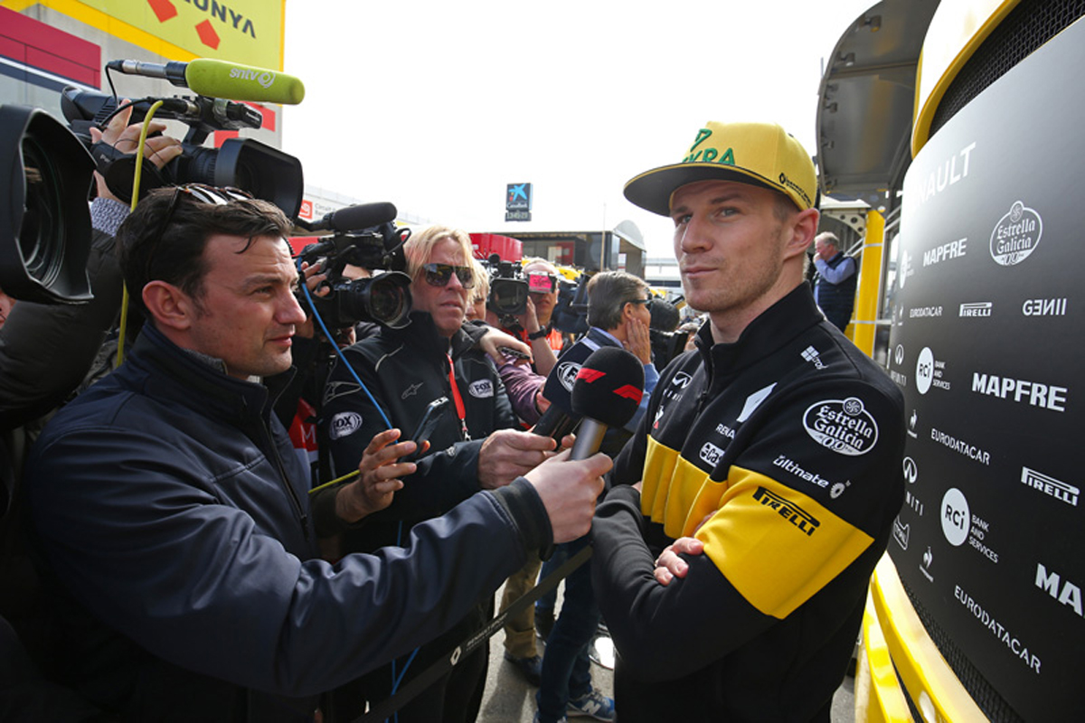 ニコ・ヒュルケンベルグ 「ルノーのF1マシンはまだ期待値に達していない」