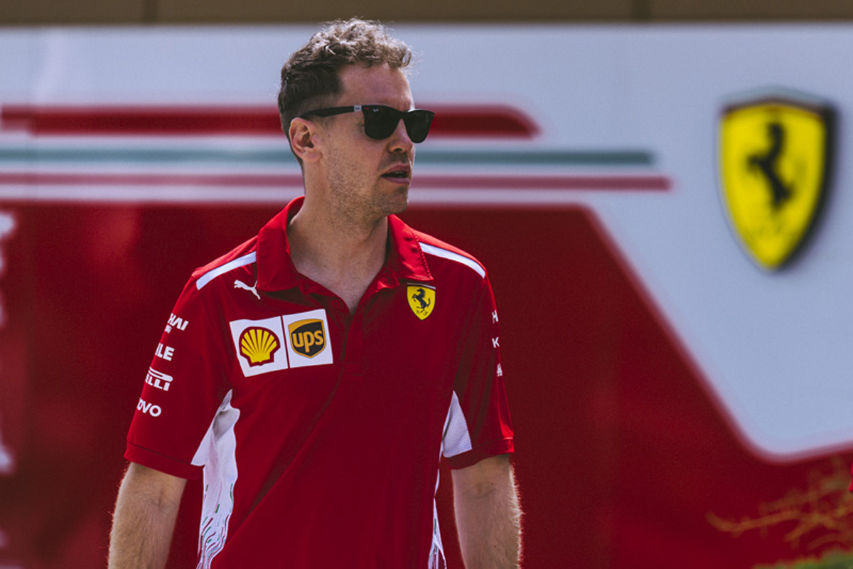 セバスチャン・ベッテル 「メルセデスとフェラーリとの差は0.4秒くらい」