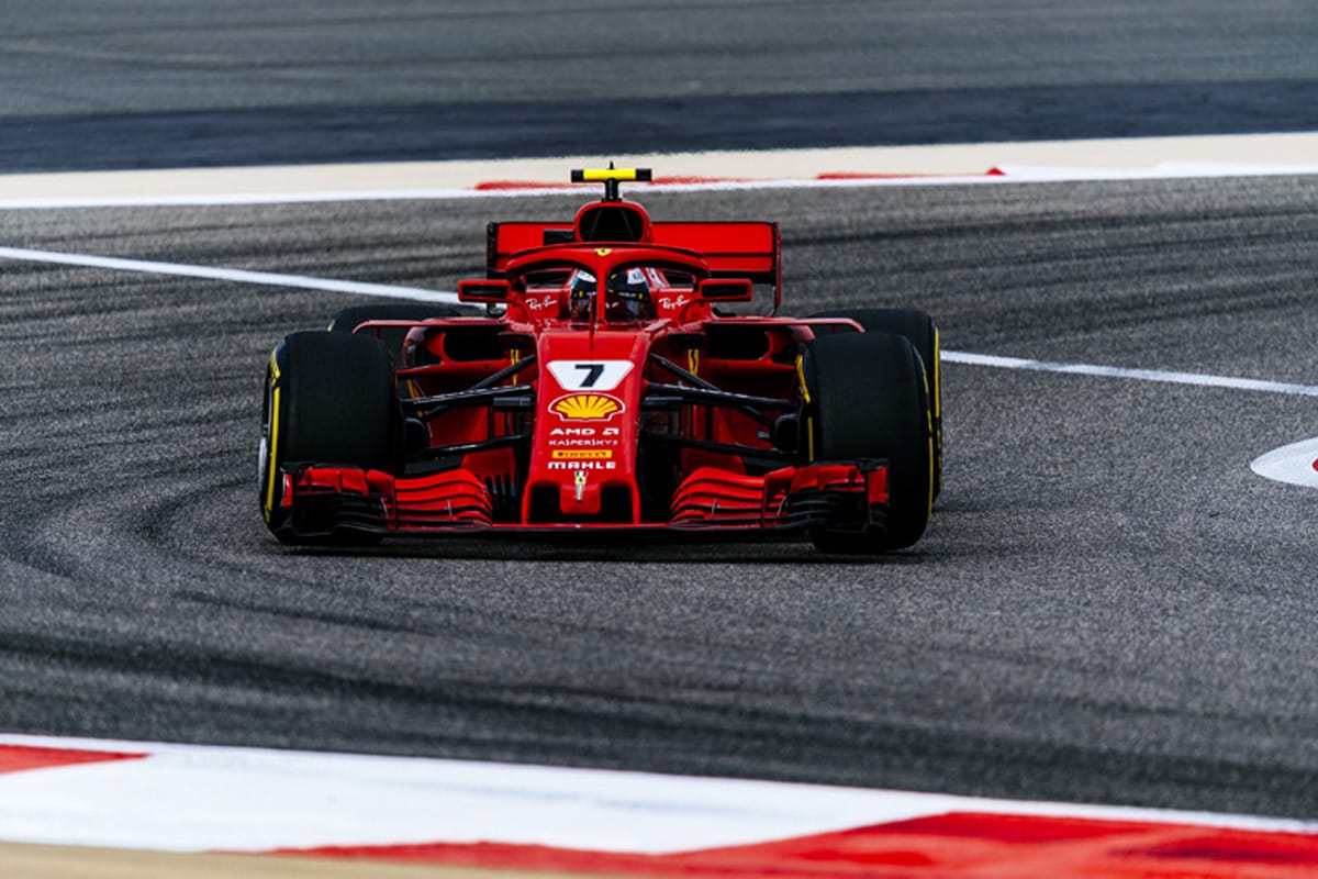 F1バーレーンGP フリー走行3回目：キミ・ライコネンがトップタイム