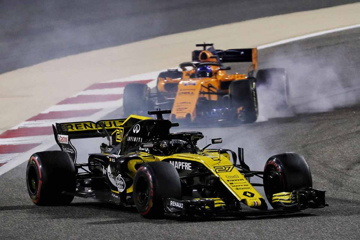 ルノーF1、ヒュルケンベルグが6位入賞：F1バーレーンGP 決勝レポート