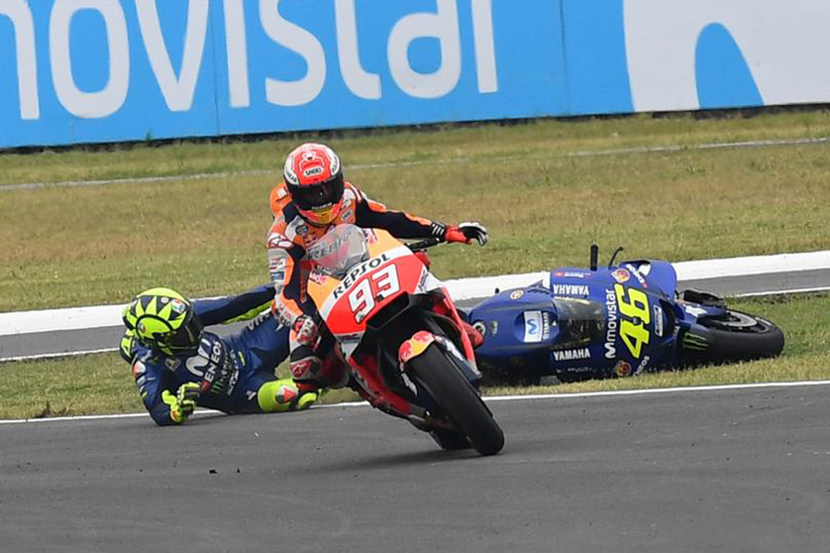 【MotoGP】 バレンティーノ・ロッシ、マルケスに激怒 「顔も見たくない」