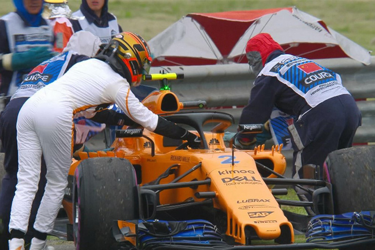 マクラーレン、アンセーフリリースで66万円の罰金 / F1中国GP