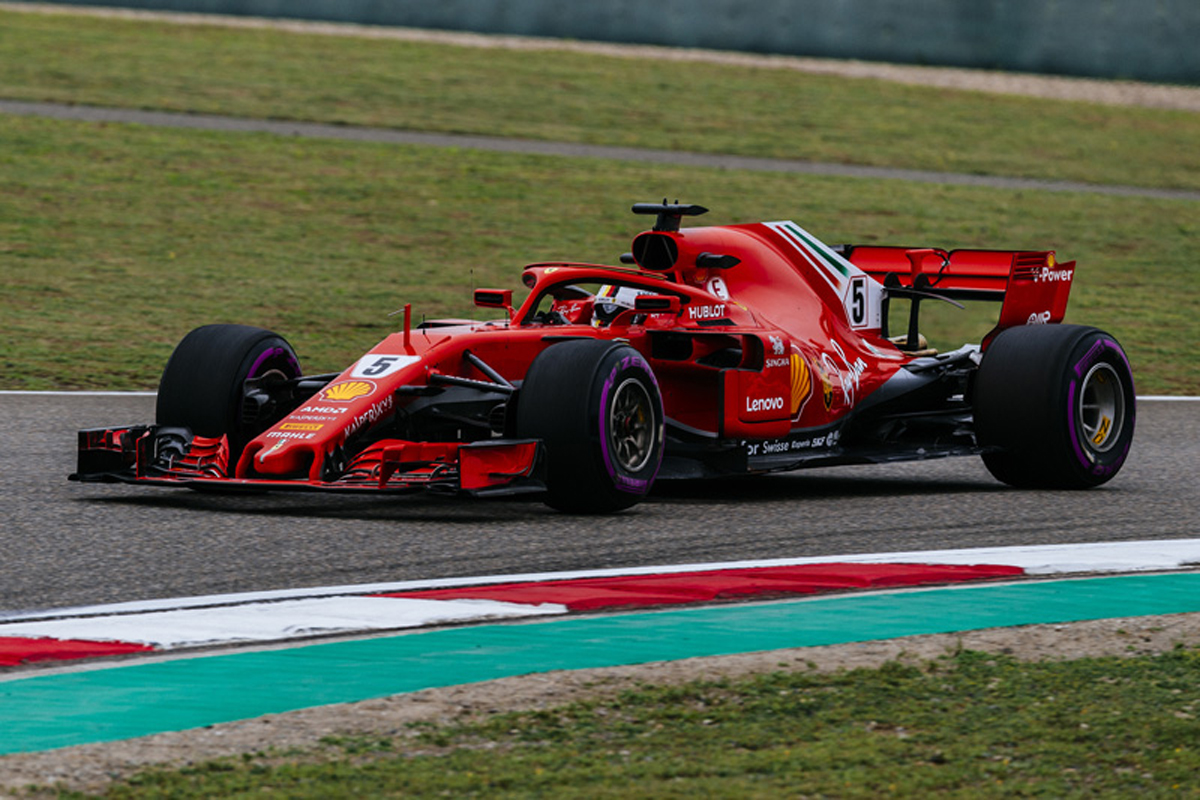 F1中国GP フリー走行3回目：セバスチャン・ベッテルがトップタイム