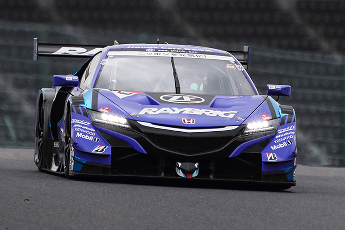 【SUPER GT】 公式テスト鈴鹿:2日目もバトンのRAYBRIG NSX-GTが最速