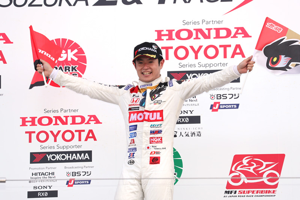 【スーパーフォーミュラ】 ホンダ：山本尚貴がポールトゥウイン