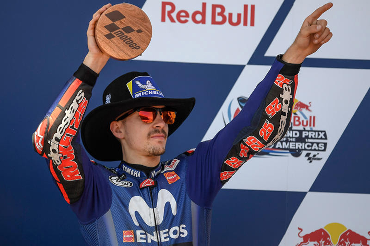 【MotoGP】 ヤマハ、ビニャーレスが2位表彰台:アメリカズGP 決勝