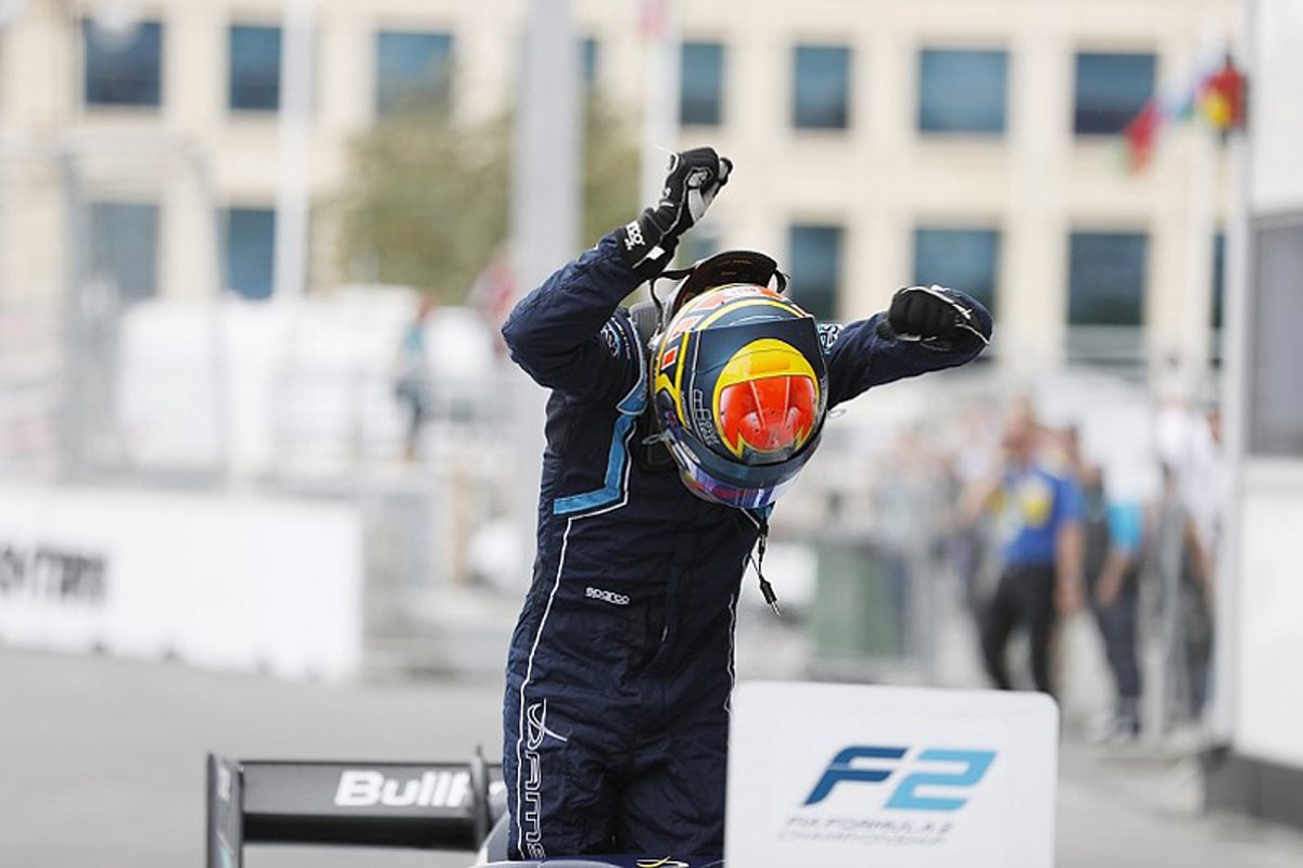 【F2】 第2戦 レース1:アレクサンダー・アルボンが初優勝、牧野任祐9位