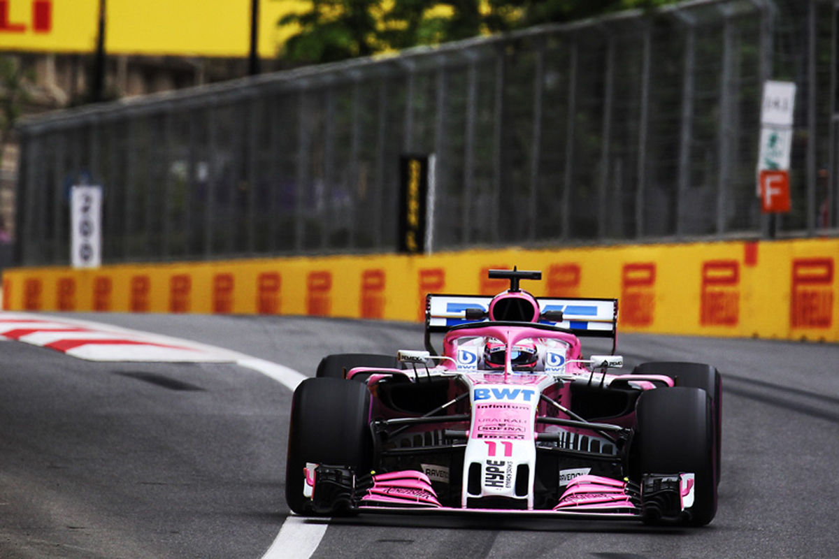 フォース・インディア:F1アゼルバイジャンGP 金曜フリー走行レポート