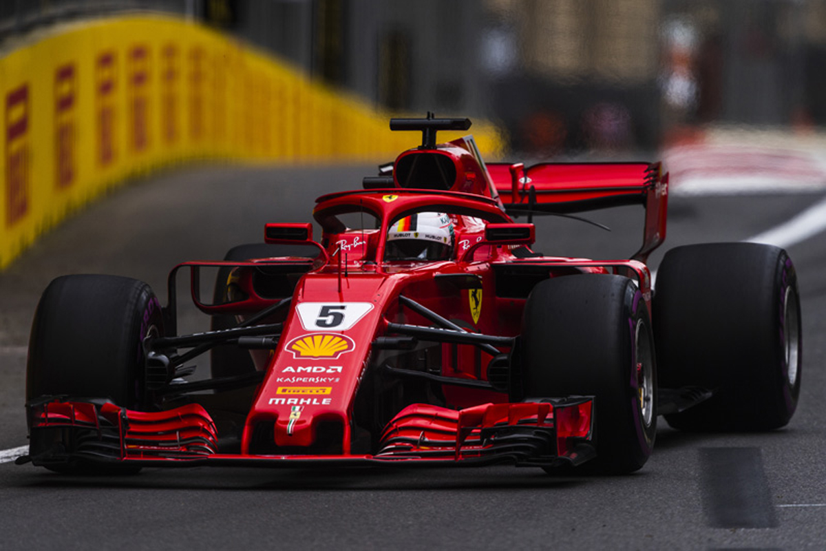 F1アゼルバイジャンGP 予選：セバスチャン・ベッテルが3戦連続ポール！